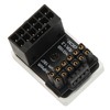 ATX 16Pin Male to 16pin Female 180 Degree Angled Adapter