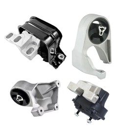 Engine Motor Trans Mount 4X Set fit for 2001-4 2005 2006 Chrysler Sebring, Dodge Stratus 2.4, 2.7L Sedan Replace A3034 A2841HY A3049 A2842HY 4593383AA 4573773AB 4593337AB 4573775 VINSYUT