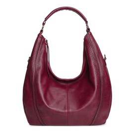 KILAMAL Hobo Bags for Women Shoulder Purses and Handbags, 886s-wine, Small