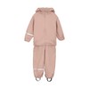 Celavi Girls' Basic PU Rainwear Set, Misty Rose