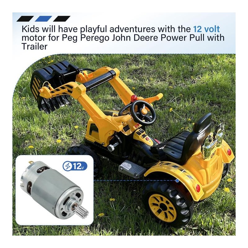 12 Volt Motor for Peg Perego Kids Ride On Car,