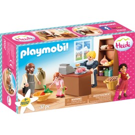 PLAYMOBIL 70257 Heidi Village Shop of the Family Keller,