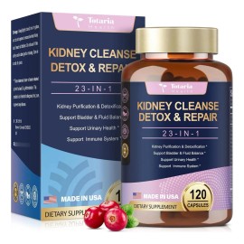Limpieza De Riñones 120 Cápsulas Kidney Cleanse Importado