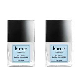 Butter London Melt Away Cuticle Exfoliator Nail Treatment 0.4 oz. Pack of 2