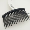 6 Pieces Hair Comb Slide Turtle Smooth Hair Comb Clear