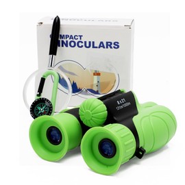 Binoculars for Children, Binoculars Small Toy for Girls and Boys, HD Field Picker for Bird Watching, Hiking, Sightseeing, Wildlife and Sports, Birthday Gifts for Adults and Children