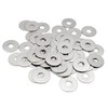 Design61 50x Washers Hole Diameter 5.0 mm Nickel-Plated
