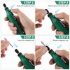 Mini Cordless Rotary Tool Kit 5 Speeds Adjustable USB Charging