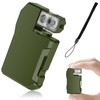 FLYSH G5 Rechargeable EDC Flashlight, Powerful RGB Flashights, 400 Lumens