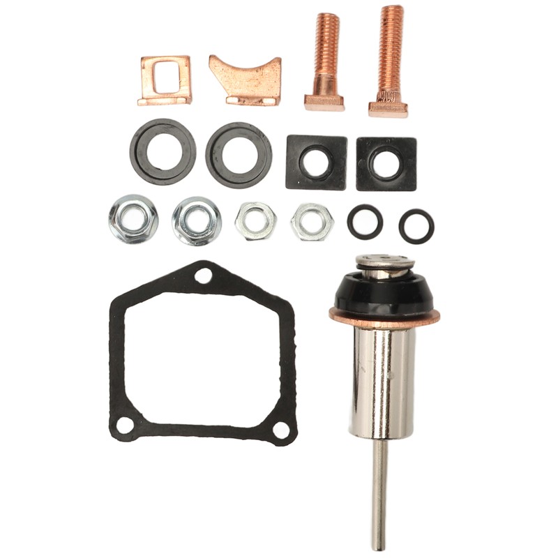 Starter Solenoid Repair Rebuild Kit 228000‑6660 Aluminium Alloy Replacement for
