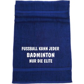 Football Can Badminton Elite Only & Bath Towel Sport, multicolour, 70x140 cm