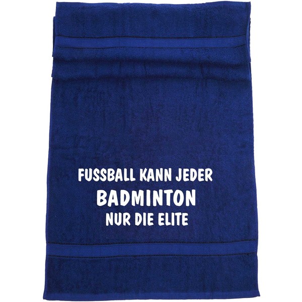 Football Can Badminton Elite Only & Bath Towel Sport, multicolour,