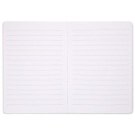 iscream Floating Glitter & Holographic Accent Book-Bound Lined-Page 5.75" Notebook - Sweet Gummy Bear