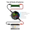 USB Digital Display Voltmeter Wireless Bluetooth Remote Control Charging Detector
