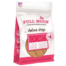 Undisclosed Full Moon Chicken Strips Healthy All Natural Dog Treats Human Grade Made in USA