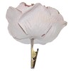 Christmas Tree Decoration Clip on Rose Flower 10cm Fabric with