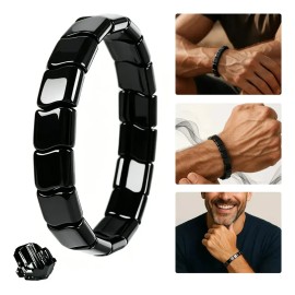 Pulsera De Hematita Para Hombre Renueva Tu Energía Y Confian