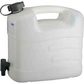 PRESSOL Wasserkanister Polyethylen mit Ablasshahn Inhalt 10 Liter, 1 Stück,21163