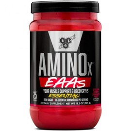 BSN Amino / BSN 아미노X EAA BCAA 필수아미노산 파우더 근육 회복 지구력 강화 무설탕 무카페인 아미노산 보충제, 1개, 374g