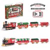 Christmas Train Set for Children Electric Train with Music and
