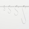 MUJI Aluminum S Shaped Hook Set S (3pcs), Silver