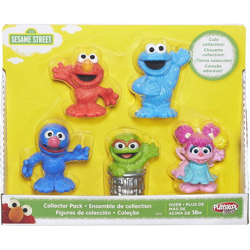 Playskool-Sesame-Street Collector Pack 5 Figures