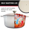 MÜELLERHOME 4.5 QT Enameled Cast Iron Dutch Oven, Heavy-Duty Casserole