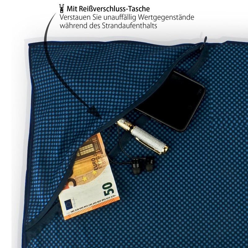 Outdoro Charcoal bamboo Microfibre Towel, Ultra-light and Absorbent, Comfortable Travel