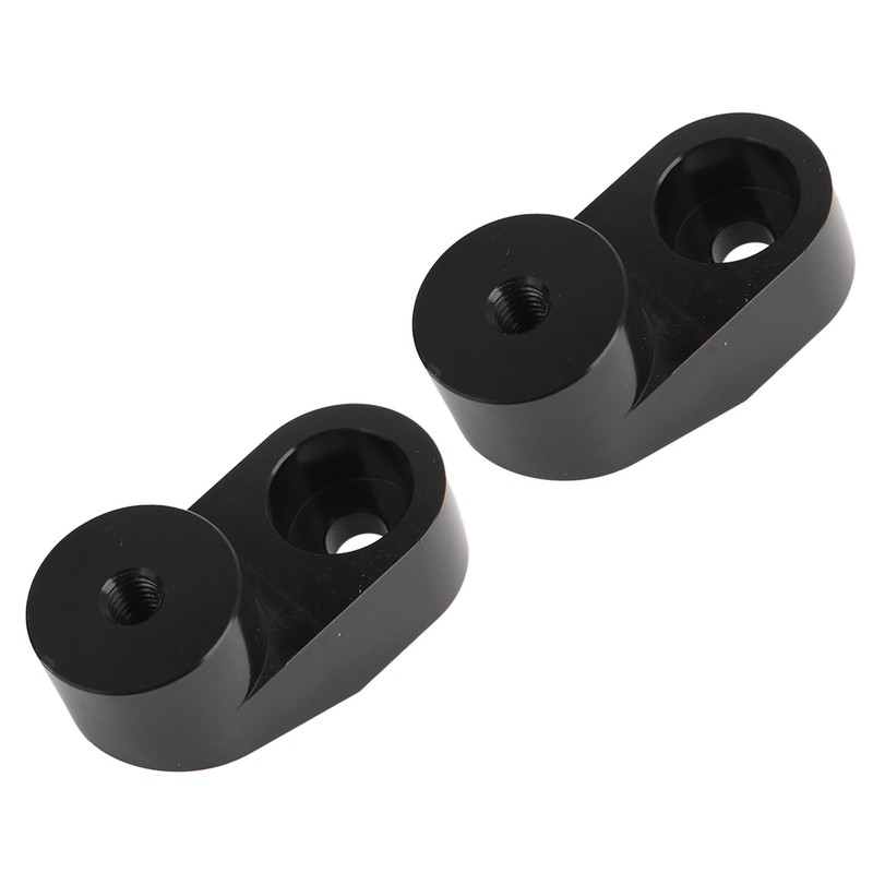 Pair Mirror Riser Adjustable CNC Billet Aluminum Replacement for Polaris