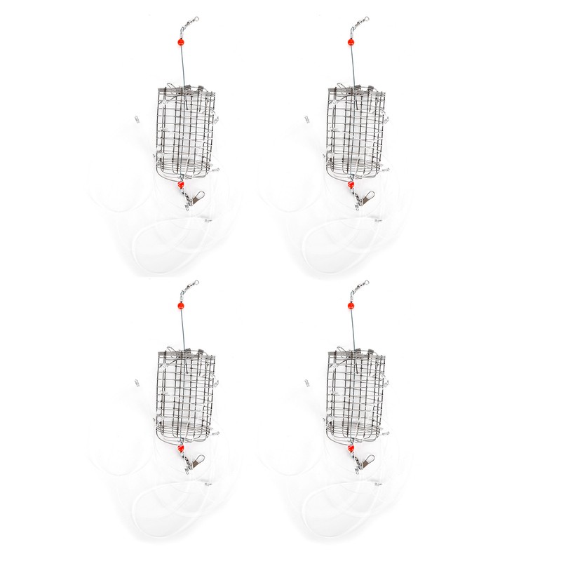 Crab Snares with 8 Loops Reusable Cylindrical Stainless Steel Wire