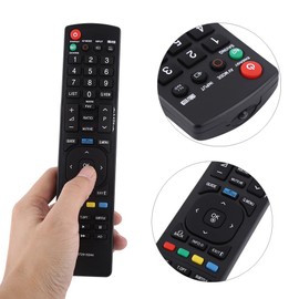ciciglow Universal TV Remote Control for LCD, LED or Plasma TVs - Black AKB72915244