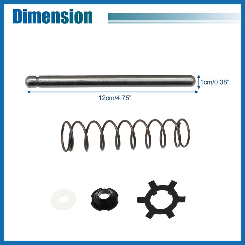 A ABSOPRO 1.6 to 1.85" Hydroboost Repair Kit Hydroboost Master