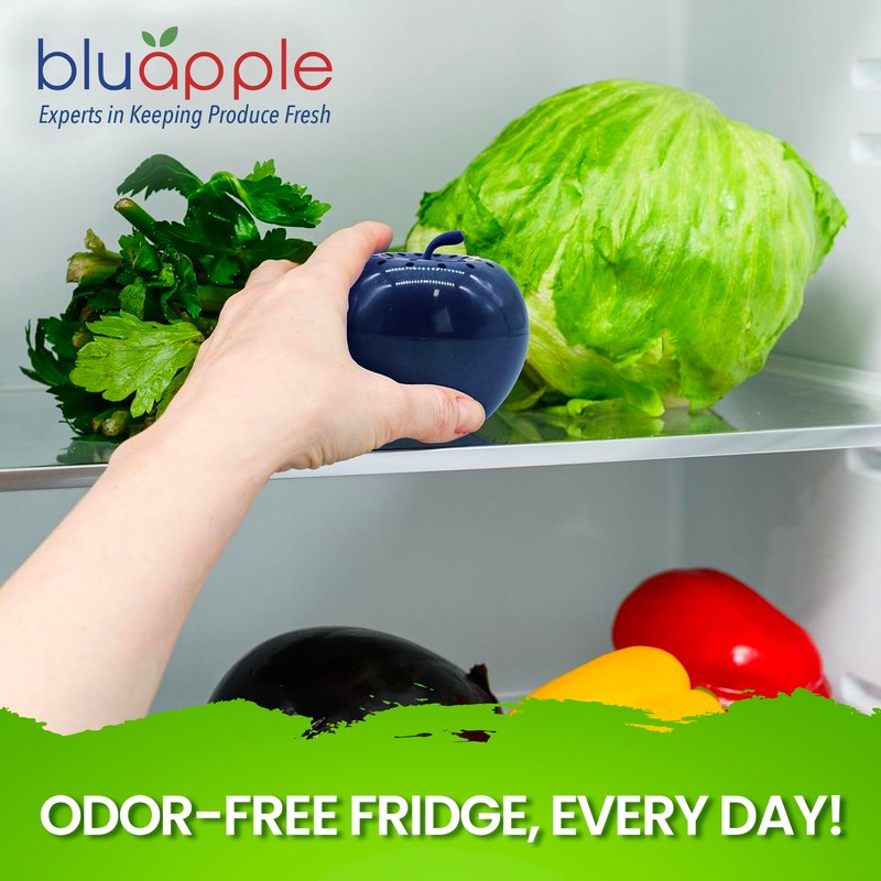 Bluapple Produce Saver Ethylene Gas Absorber 1 Year Combo Pack