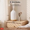 URPOWER 120ML Ceramic Essential Oil Diffuser, Ultrasonic Aromatherapy Diffuser with