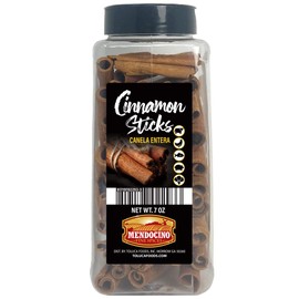 Mendocino Cinnamon Sticks 3 in. Cut 7 oz Jar