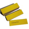 Magnetic Labels 30 x 100 mm, Yellow, Pack of 50
