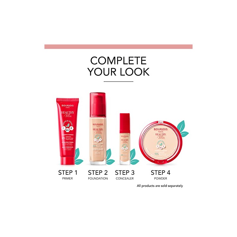 Bourjois - Base Healthy Mix Clean Foundation, base, sombra 053,