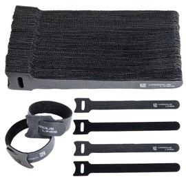 VARIOUSLINES Cable Ties Cable Ties Velcro 7.1 inches (18 cm) x 50 Pcs Set Nylon