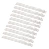 10Pcs Binding Spines Plastic Comb Spiral Coil 26 Holes 100