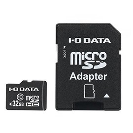 I/O Data High Speed MicroSDHC Memory Card (Class, GB) Waterproof BMS – 32g10 a