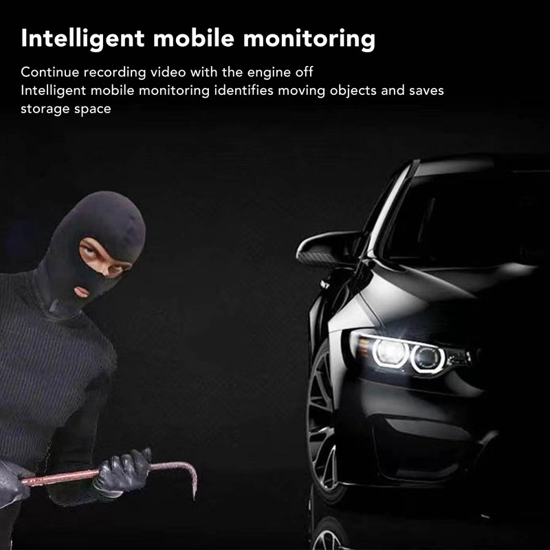 Dash Cam for Car 2.5 Inch IPS Screen 720 Degree