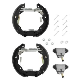 Bendix Premium SK715 Rear Brake Shoe Kit for Hyundai Accent 2006-2003, Elantra 2010-1996, Tiburon 2001-1997