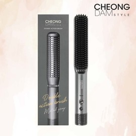 Cheongdam Style Double Action Brush Type 1 Metal Gray / 청담스타일 더블 액션 브러쉬 1종 메탈그레이