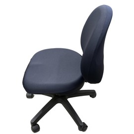 (DauStage) 10 Colors to Choose from, Office Chair Cover, Chair Cover, Elastic Material, with Microfiber Cloth (25, Dark Gray)