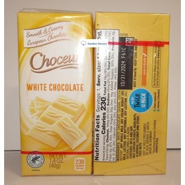 Choceur Smooth & Creamy European White Chocolate 7oz 200g (Single Bag)