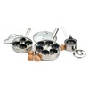 RSVP International Endurance® Egg Poacher Set for 4 Eggs |
