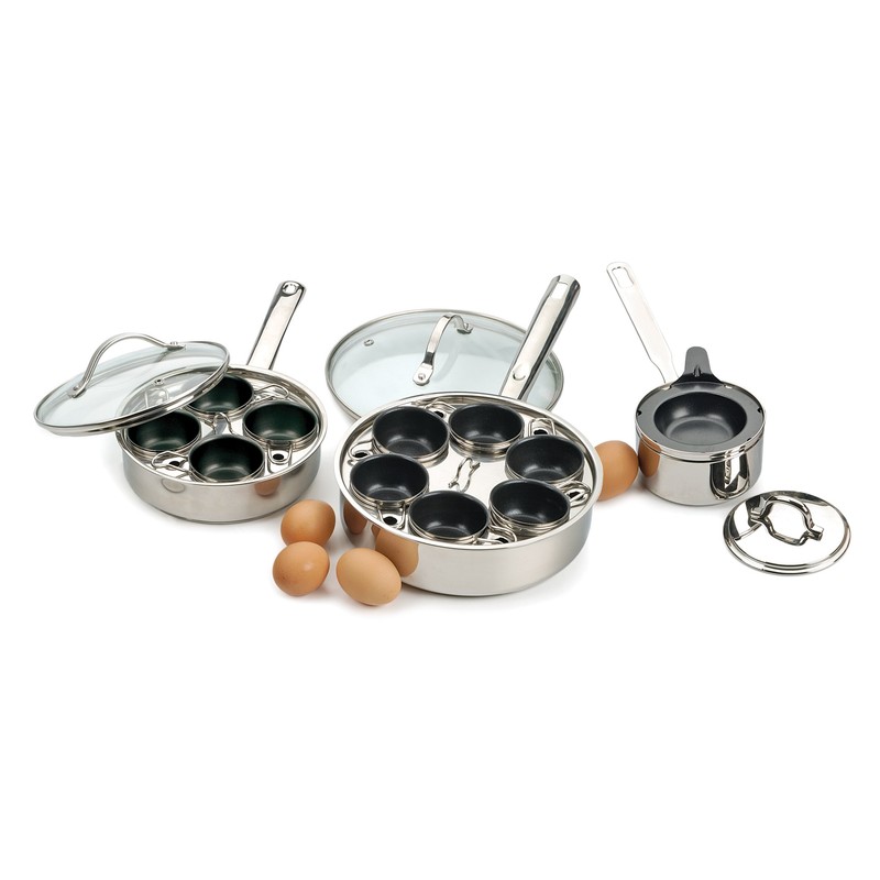 RSVP International Endurance® Egg Poacher Set for 4 Eggs |