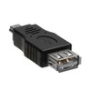 Cmple Mini USB 2.0 Male to USB 2.0 Female Adapter,
