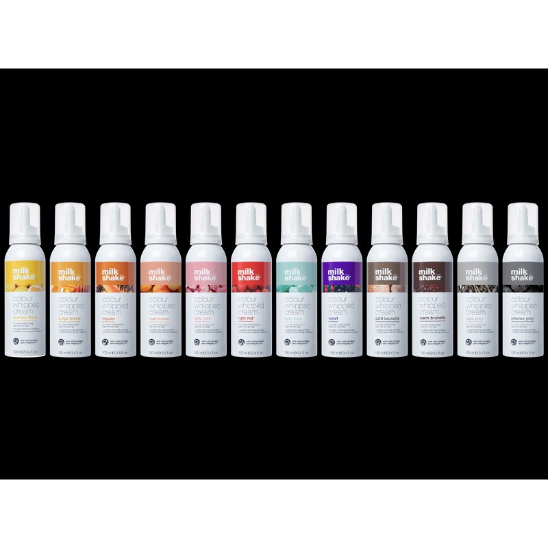 milk_shake Colour Whipped Cream 100ml - Warm Brunette
