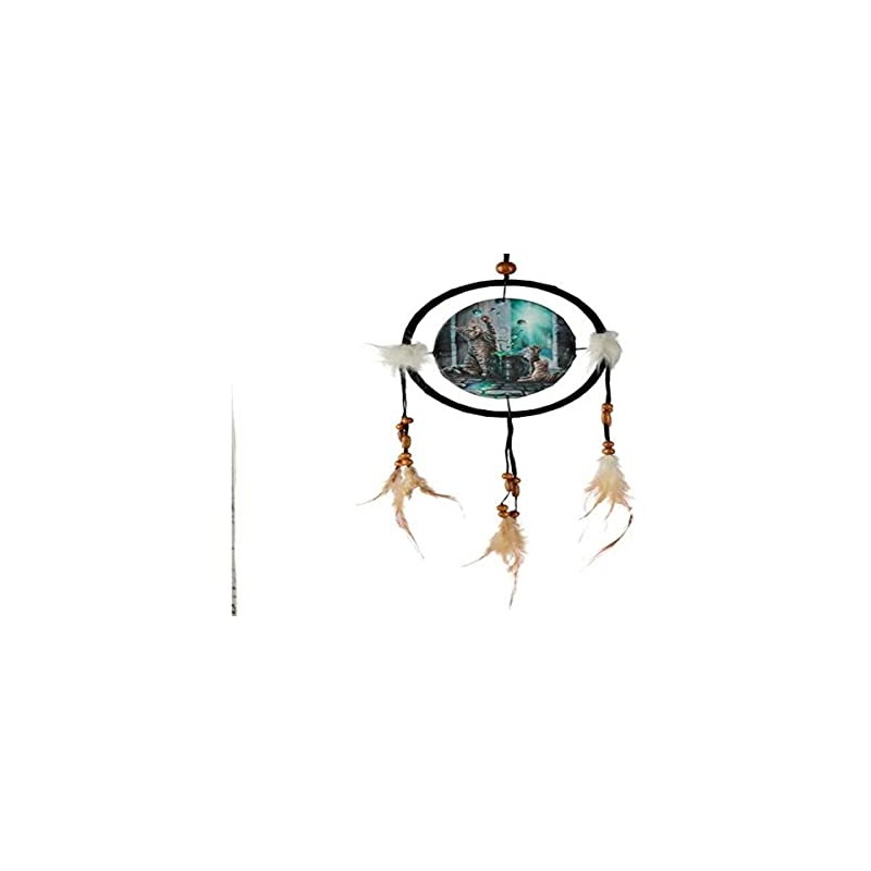 Lisa Parker Dream Catcher Cat and Kitten Decoration 16 cm
